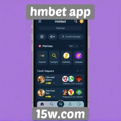 interface do hmbet app é intuitiva e acessível